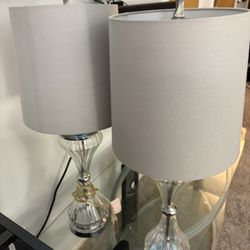Tall Gray Table Lamps 