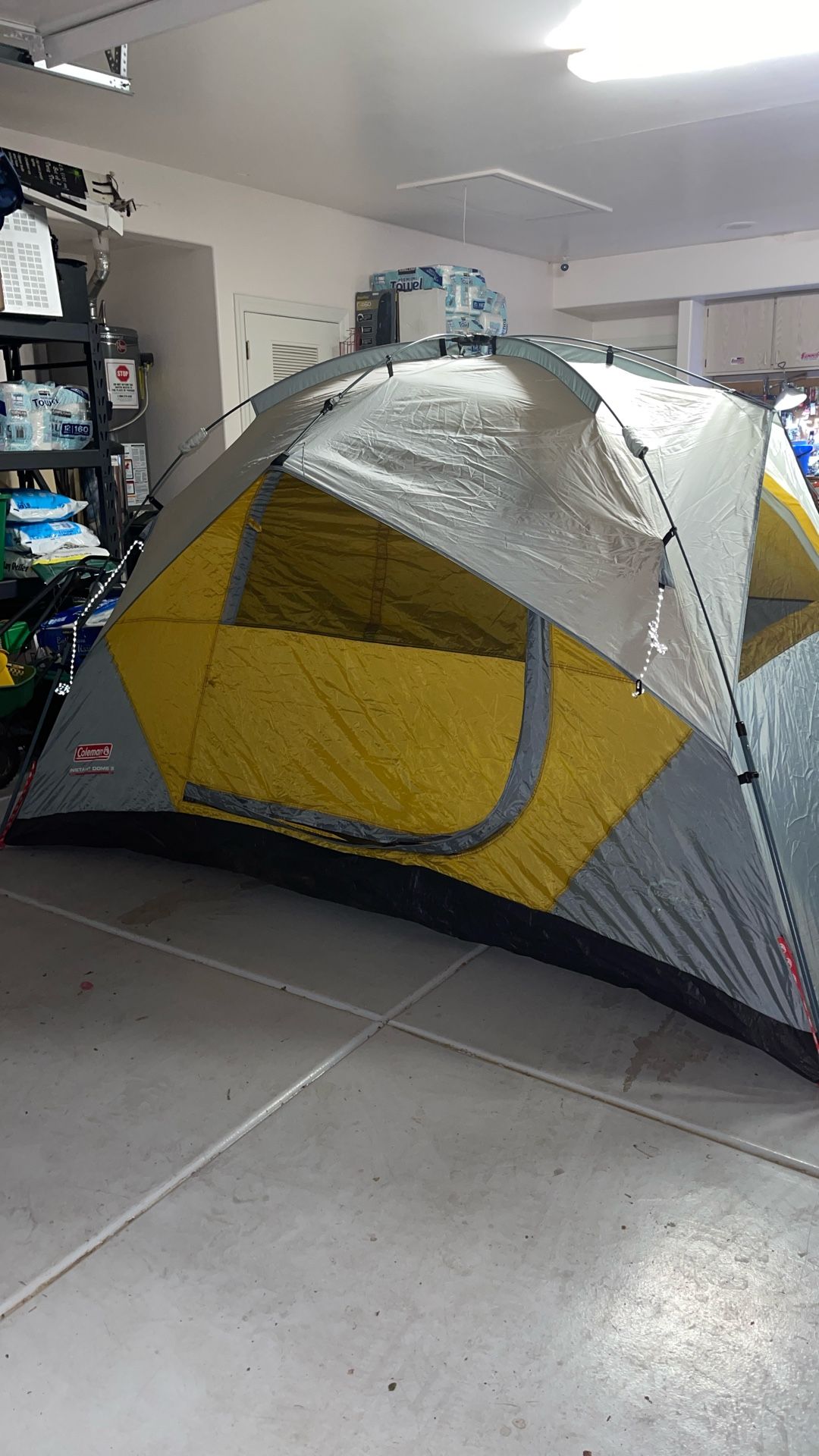 Coleman 5 Person 60 Second Setup Instant Camping Dome Tent 