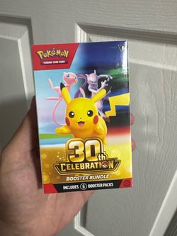 Pokémon 30th anniversary booster bundle