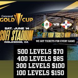 Concacaf MEXICO VS DOMINICAN Republic BOLETOS!!!