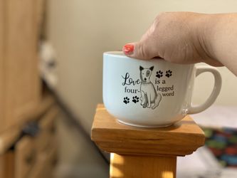 Large pet mug