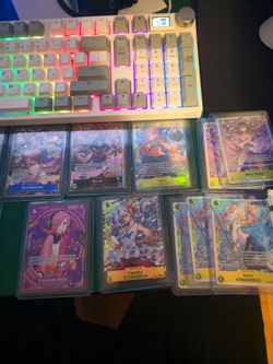 One piece card lot