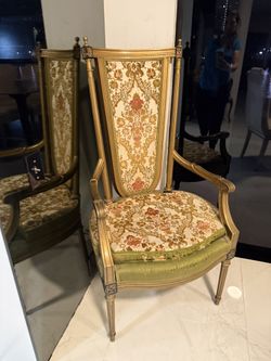 Pair Of French Provincial Arm Chairs