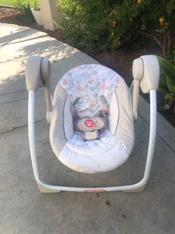Ingenuity smooth n delight portable baby swing
