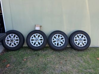 2024 Toyota Tacoma OEM 17” Wheels and Tires