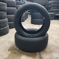 🔥 (2) 255 50 20 Bridgestone Alenza All Season Tires 