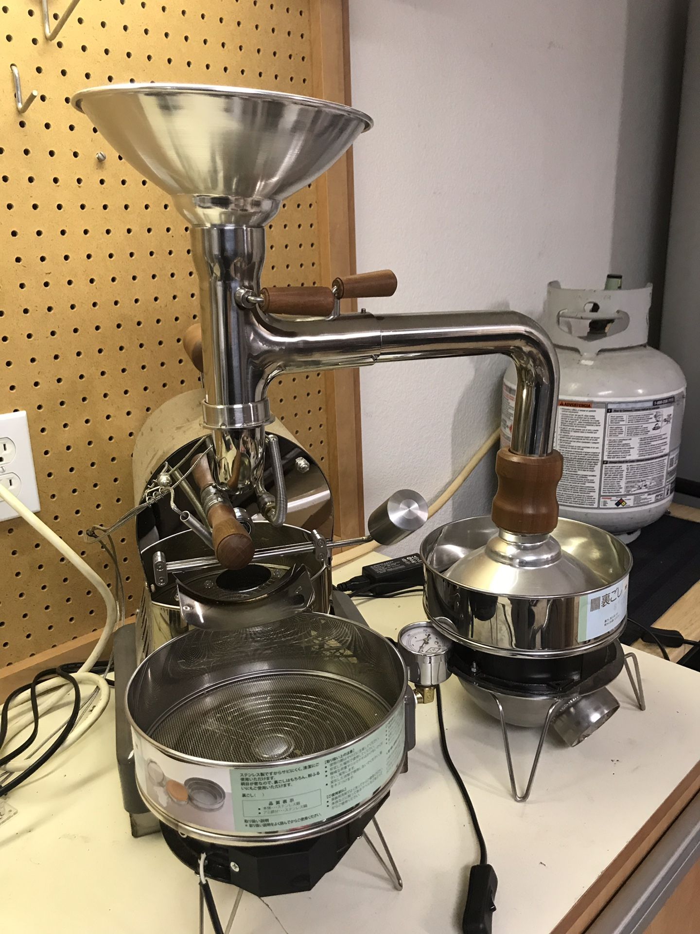 Huky 500T coffee roaster