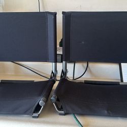 3 Stadium Chairs Like Brand New 