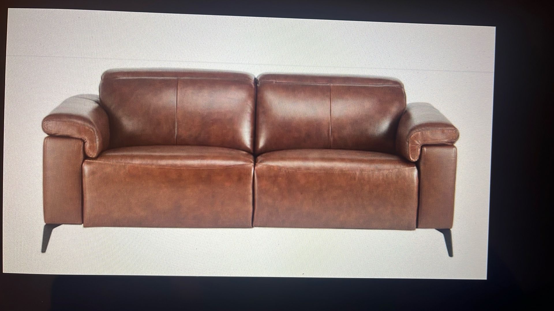 Kasala recliner Leather Couch