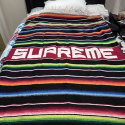 SUPREME Serape Blanket Multicolor