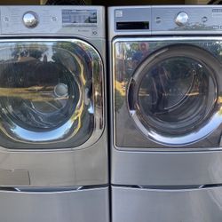 LG Washer And Kenmore Electric Dryer