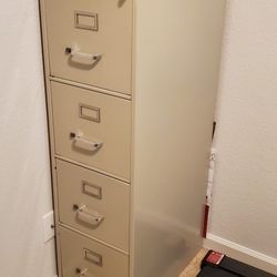 Oversized 4 Drawer File Cabinet
