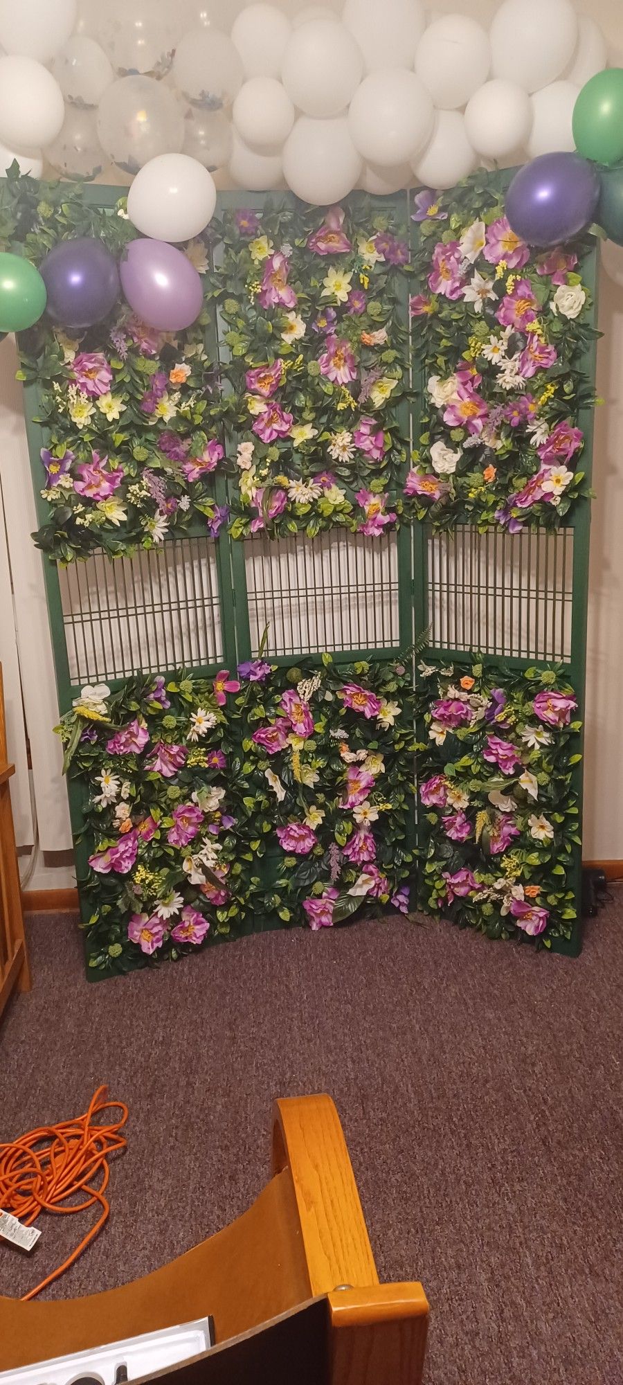 Flower Wall Backdrop