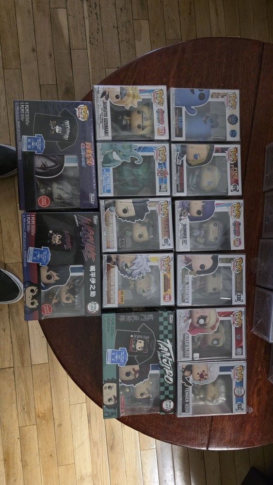 Funko Pop Bundle! 123 Pops With Plastic Protector