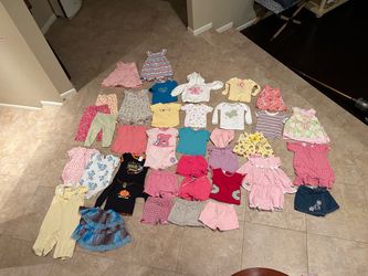 Clothes 18 month 39 items toddler baby dresses pants shirts shorts