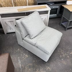 New Armless Chair Gray Color Dimensions Pictures 