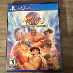 PS4 - Street Fighter 30th Anniversary Edition Video Game PlayStation 4