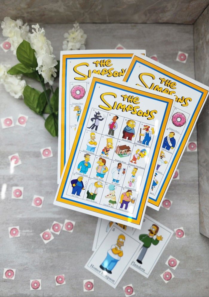 The Simpsons Bingo Loteria