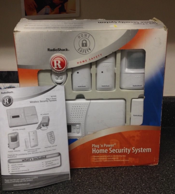 Radio shack plug n power Home Security System