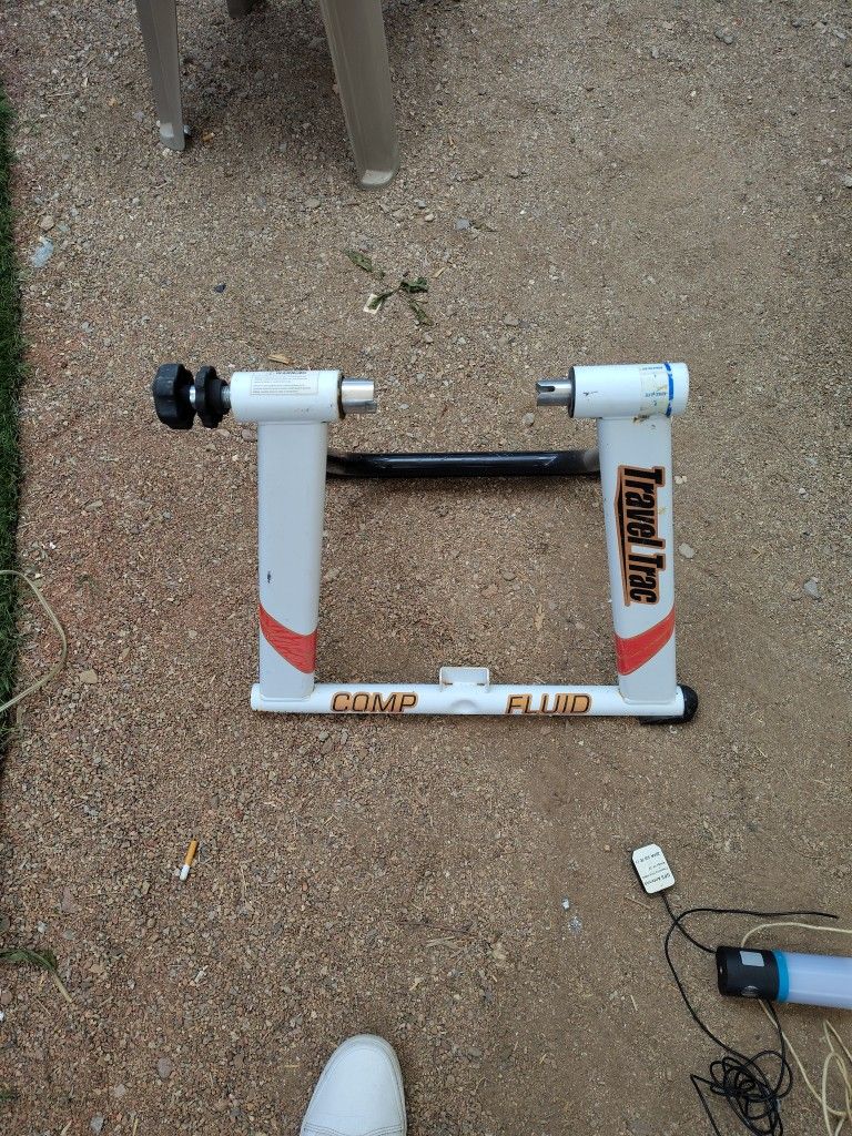 Bike Stand Exercising