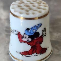 NE The First Disney Characters Collection Mickey Mouse Sorcerer Thimble