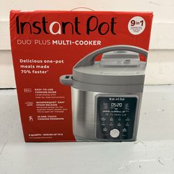BRAND NEW Instant Pot Duo Plus (6 Qt)