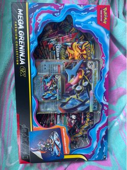 Pokémon TCG Mega Greninja ex Premium Collection Box Booster