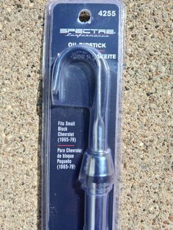 65-79 CHEVY GMC SPECTRE PERFORMANCE CHROME ENGINE OIL DIPSTICK SBC V8