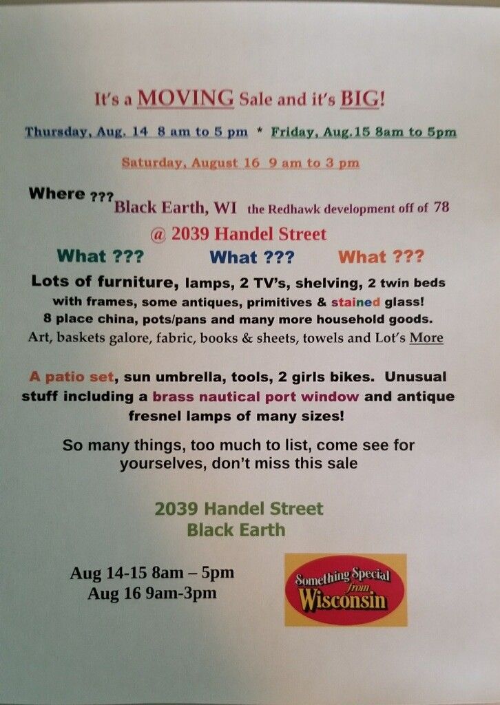 Epic Rummage Sale
