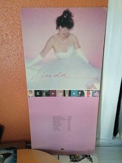 Linda Ronstadt authentic store display