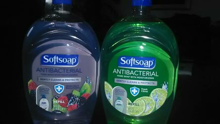 Soft soap antibacterial hand soap! 50 oz per bottle.