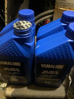 New  oil change yamalube kit