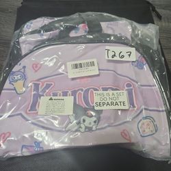 Brand New Kuromi Backpack&Lunchbox