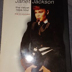 Janet Jackson DVD The VELVET ROPE TOUR Live 