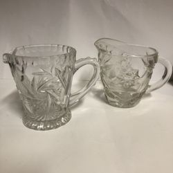 Vintage Glass Creamer