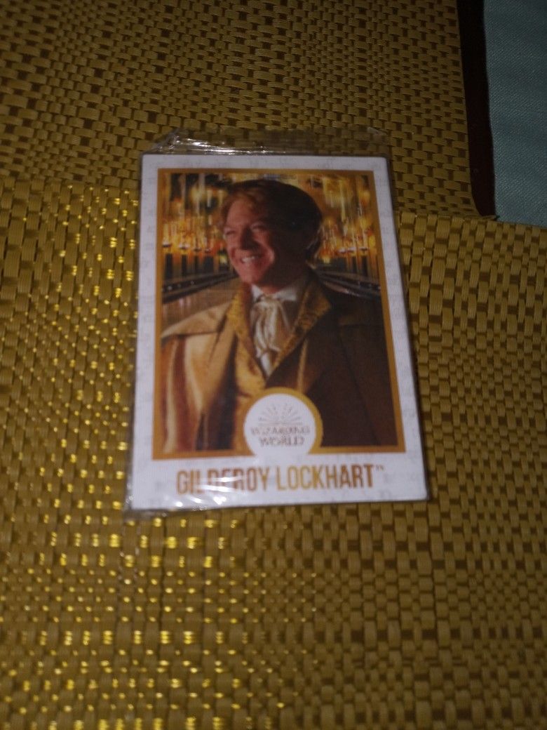 Harry Potter. Gilderoy Lockhart. Colecion Card