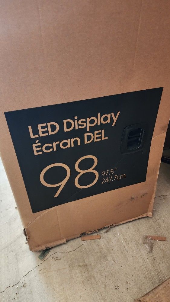 98" Samsung Professional Display TV