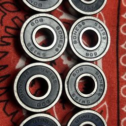 Swiss Bones Super 6 Skateboarding Bearings