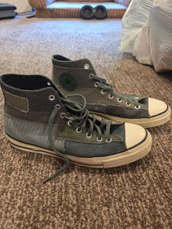 Converse patchwork high tops