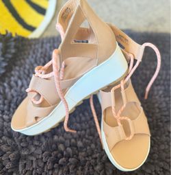 Sorel Women's Lace-Up Platform Sandals