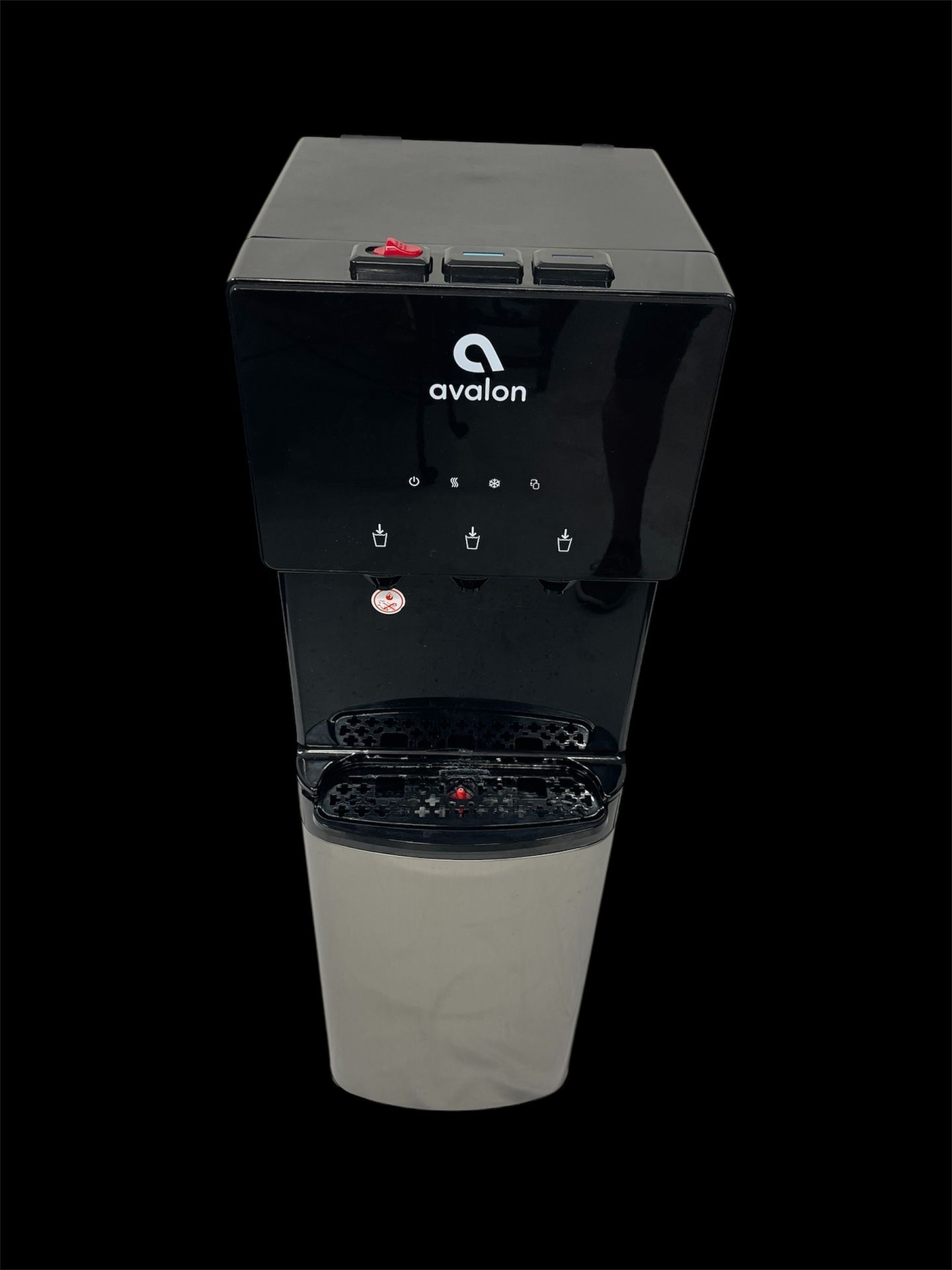Avalon A4BLWTRCLR Bottom Loading Hot & Cold Water Dispenser – Black & Stainless – For Parts or Repair