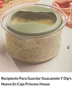 Princess house guacamole container