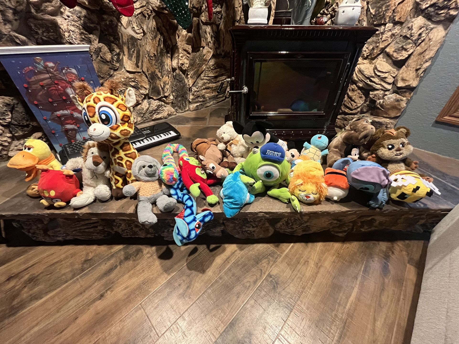 Lot of Stuffed Animals