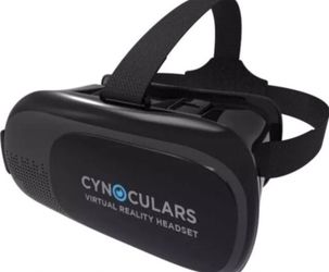 CYNOCULARS VIRTUAL REALITY HEADSET & REMOTE HYPE 3D VIDEO GOGGLES 360 VIDEOS VR