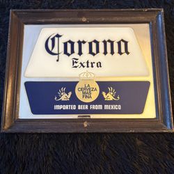 Vintage Corona Sign