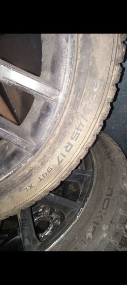 17 winter tires $450 best offering