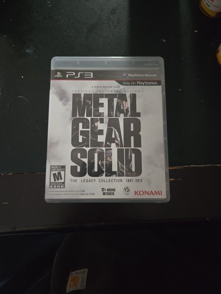 Metal Gear Solid The Legacy Collection