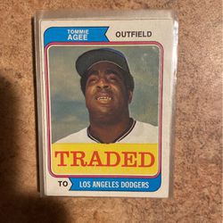 16  Different 1974 Topps Traded Baseball Cards