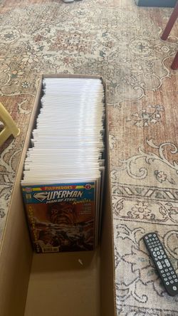 Superman man of steel comics 1-134 plus annuals / ext