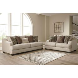 New 2pc set sofa and loveseat tax included free delivery